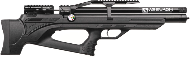Пневматическая винтовка Aselkon MX10-S Black (1003376) - изображение 2