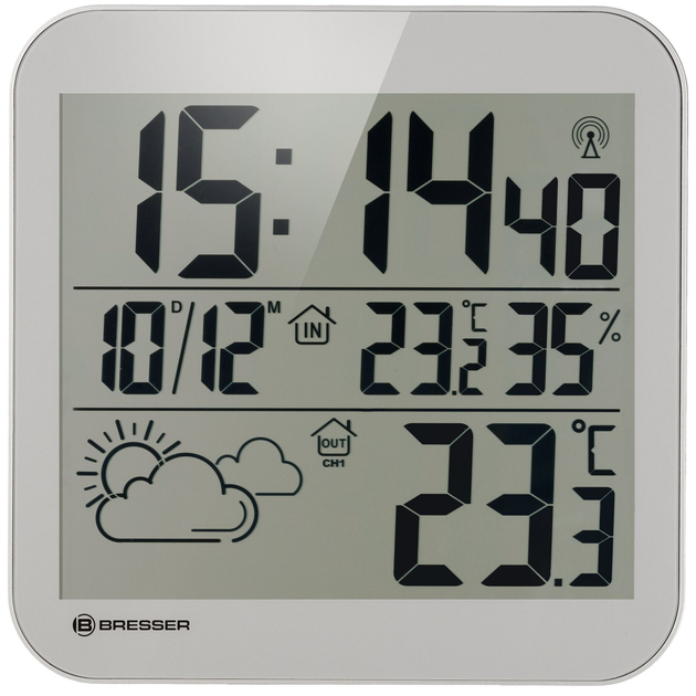 Метеостанция Bresser MyTime XL Silver - изображение 2