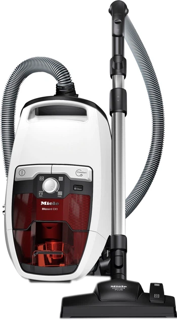 Пилосос без мішка MIELE SKRF3 Blizzard Red Edition білий лотос - Фото 1 Пилосос без мішка MIELE SKRF3 Blizzard Red Edition білий лотос - зображення 1