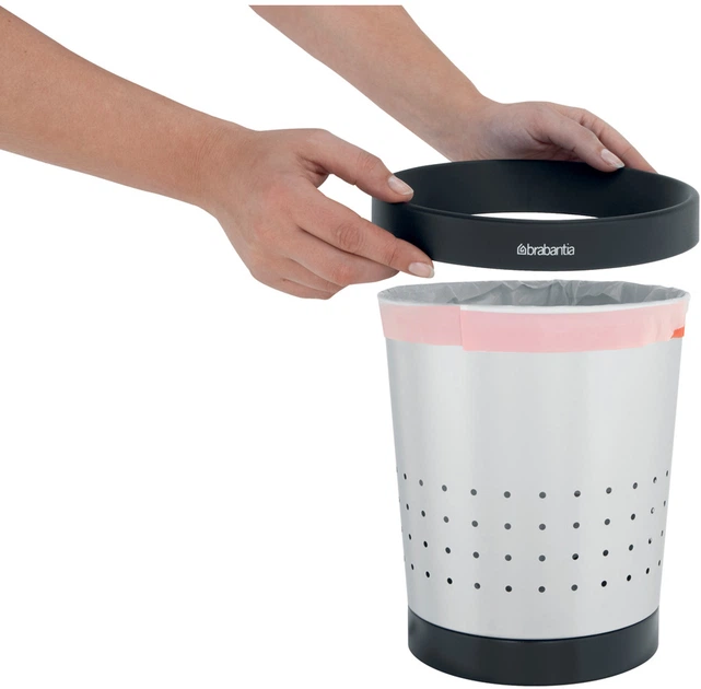 Відро для сміття Brabantia Conical Paper Bin 11 л Матове сталеве (364341) - зображення 2