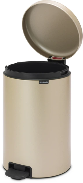 Бак для мусора Brabantia Pedal Bin 20 л Шампань (304460) - Фото 5 Бак для мусора Brabantia Pedal Bin 20 л Шампань (304460) - изображение 5