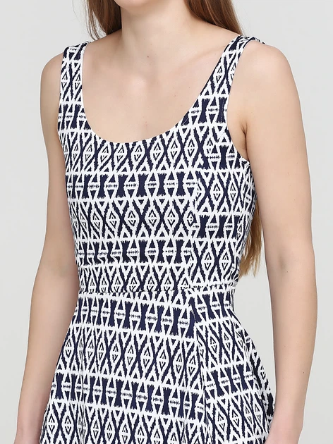 Сарафан жіночий H&M 0467302_сині.візерунок 34 Білий (KZ2000000891736_LD2000000876405_KAY2000000891736) - Фото 3 Сарафан жіночий H&M 0467302_сині.візерунок 34 Білий (KZ2000000891736_LD2000000876405_KAY2000000891736) - зображення 3