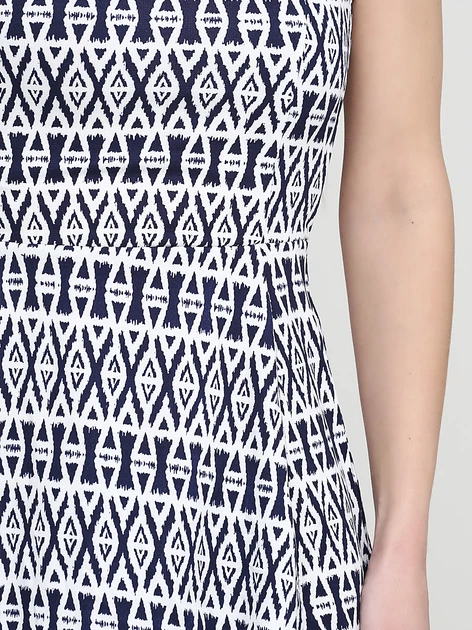 Сарафан жіночий H&M 0467302_сині.візерунок 34 Білий (KZ2000000891736_LD2000000876405_KAY2000000891736) - Фото 4 Сарафан жіночий H&M 0467302_сині.візерунок 34 Білий (KZ2000000891736_LD2000000876405_KAY2000000891736) - зображення 4