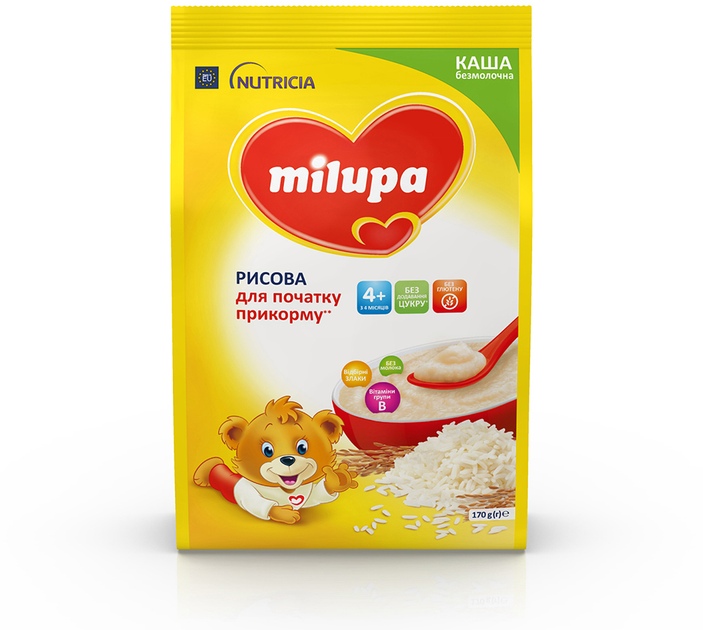 Безмолочна каша Milupa Рисова 170 г (5900852930058) - зображення 10