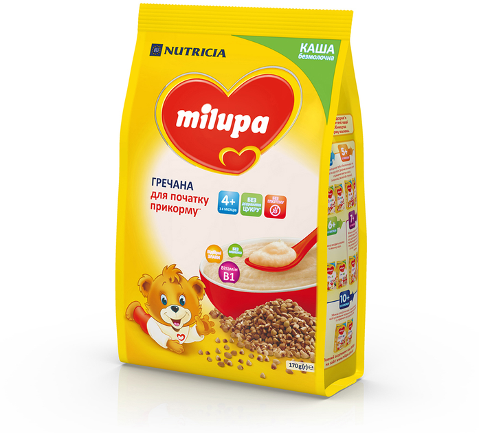 Безмолочна каша Milupa Гречана 170 г (5900852039003) - зображення 5