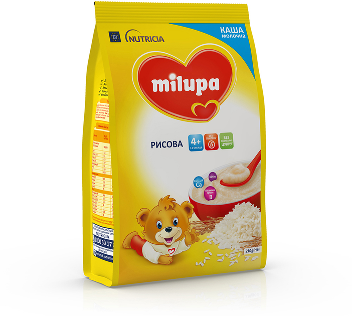 Молочна каша Milupa Рисова 210г (5900852931178) - зображення 5