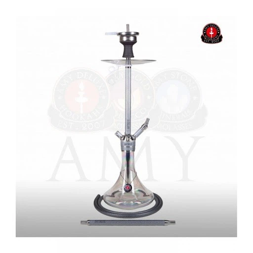 Кальян Amy Deluxe SS 21.01 W carbon 75 см - Фото 1 Кальян Amy Deluxe SS 21.01 W carbon 75 см - зображення 1