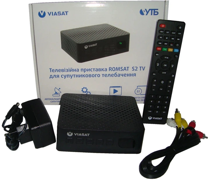 Спутниковый ресивер(тюнер) Viasat Romsat S2 TV оператора ТВ Виасат - Фото 14 Спутниковый ресивер(тюнер) Viasat Romsat S2 TV оператора ТВ Виасат - изображение 14