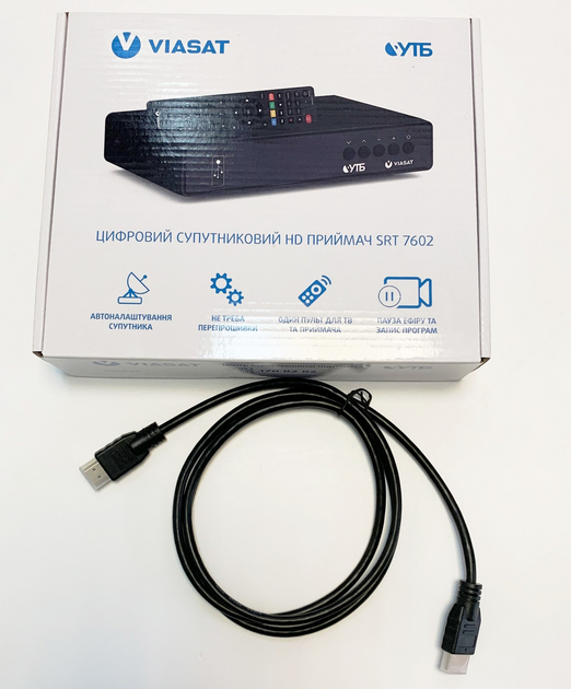 Спутниковый ресивер(тюнер) Viasat Strong SRT 7602 оператора ТВ Виасат и ...
