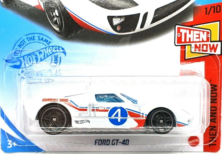 Машинка Hot Wheels FORD GT-40 – іграшки з доставкою від ROZETKA