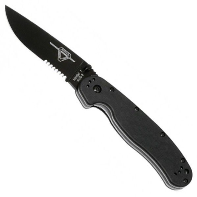 Нож Ontario Rat 1 Black PS 8847 - изображение 1