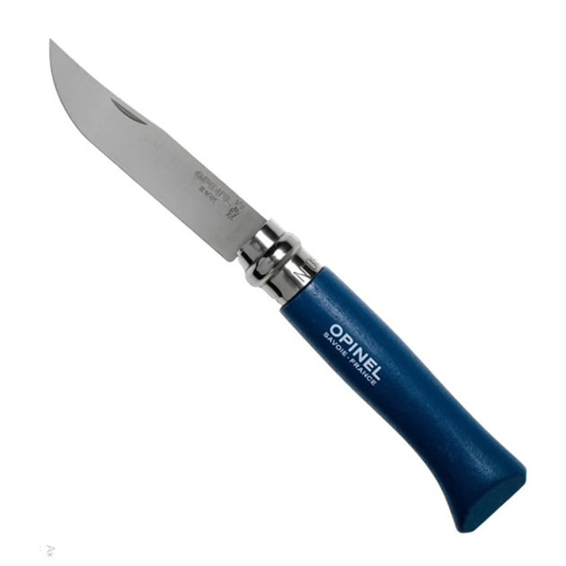Нож Opinel 8 VRI синий в блистере 204.66.45 - изображение 1