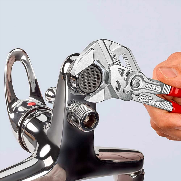 Переставні кліщі — гайковий ключ Knipex 180 мм (86 03 180) - зображення 5