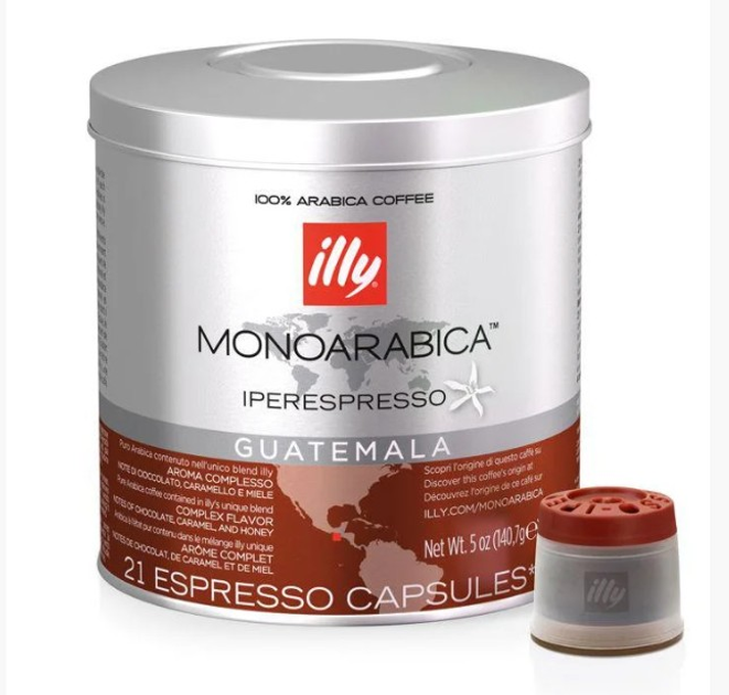 Купить Кофе в капсулах illy IperEspresso Guatemala 21 шт. – ROZETKA ...