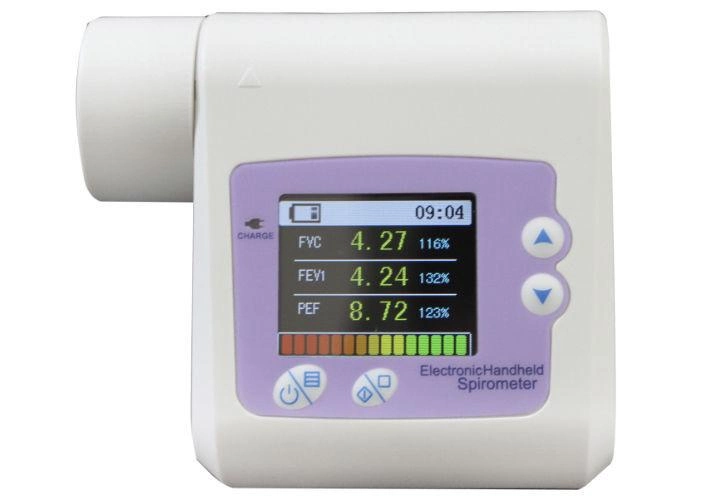 Спирометр спирограф SP10 для определения дыхательной способности с передачей данных на ПК Contec (mpm_00424) - изображение 1
