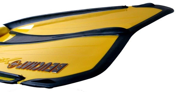 Ласты Beuchat X-Jet желтые Желтый S - изображение 7