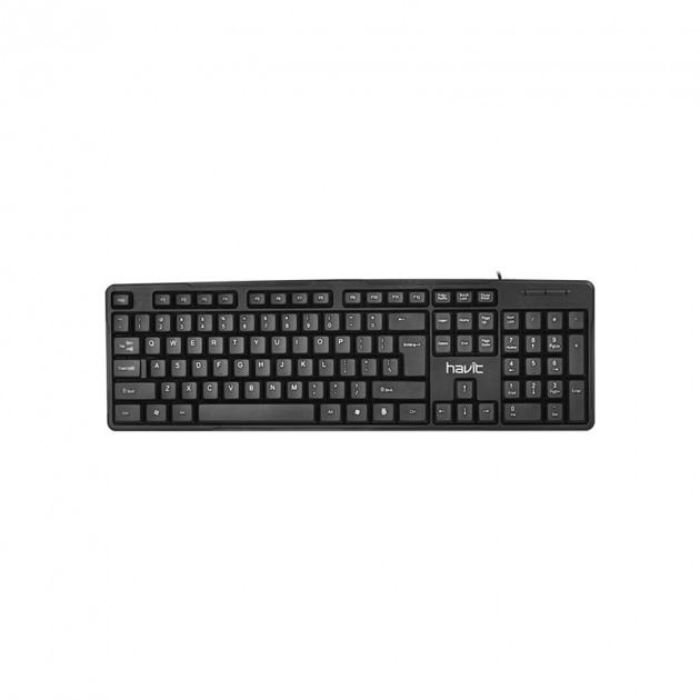 Клавиатура проводная HAVIT HV-KB430 Black - изображение 1
