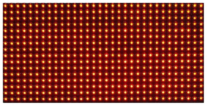 Светодиодный (LED) модуль P10 красный - изображение 2