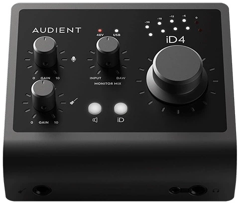 Аудиоинтерфейс Audient ID4 MKII – фото, отзывы