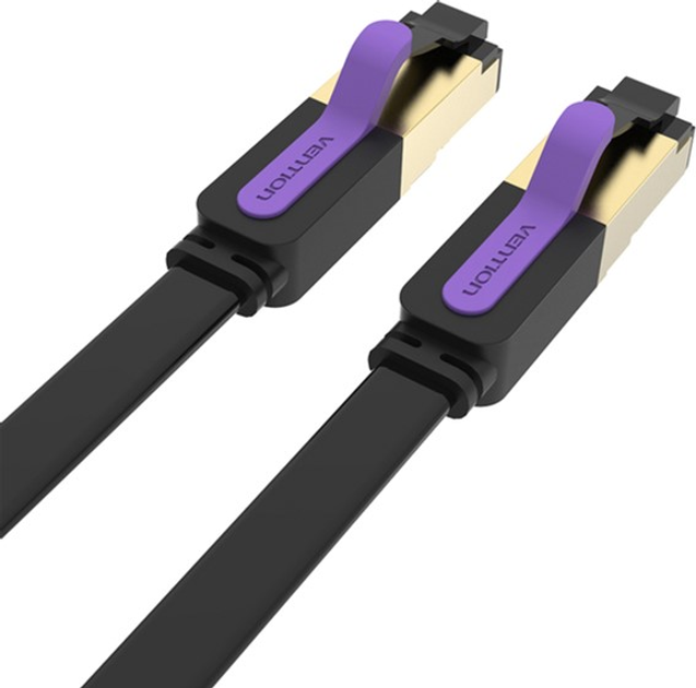 Патч-корд Vention CAT7 FTP Ethernet, 2 м Black (ICABH) (65780736 ...
