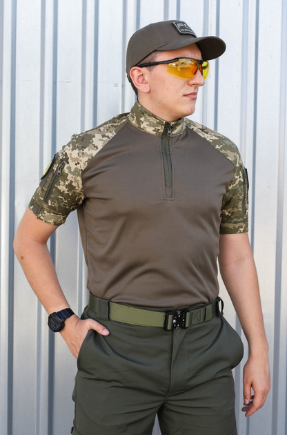 Рубашка тактическая UBACS FCTdesign Кор рукав кулпасс 56 Пиксель зсу - изображение 1
