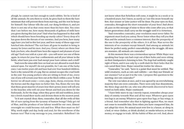 Animal Farm - George Orwell(978-089-0008-28-7) - Фото 4 Animal Farm - George Orwell(978-089-0008-28-7) - изображение 4