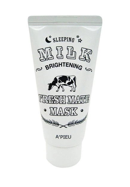 Ночная маска с экстрактом молока Apieu Fresh Mate Milk Mask, 50 мл (8806185745284) - изображение 1