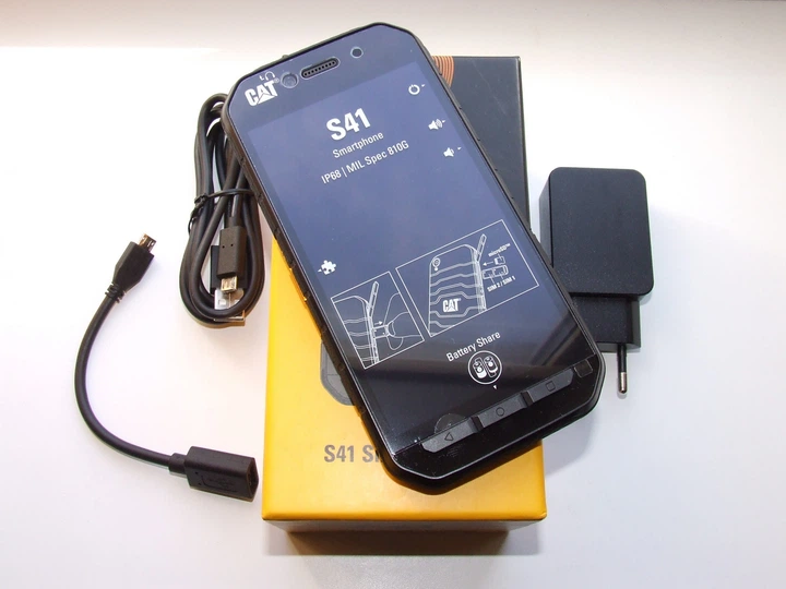 Смартфон Caterpillar CAT S41 3/32Gb Single Sim Black – фото