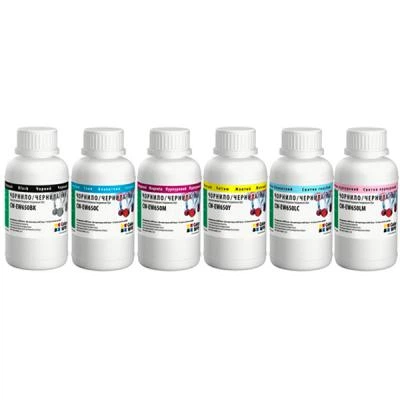 Чернила ColorWay Epson SP R270/290 RX500 TX650 (6х200мл) BK/С/M/LС/LM/Y ...