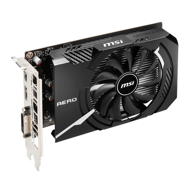 MSI GTX 1650 4Gb Aero ITX OC (GeForce GTX 1650 D6 AERO ITX OC) – низкие ...