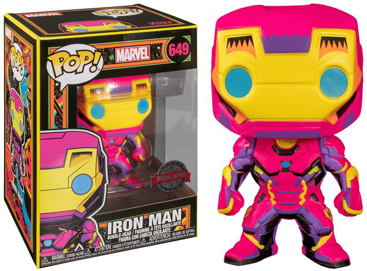 Funko pop light deals up iron man