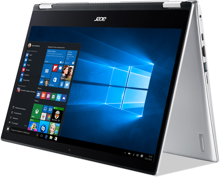 Ноутбук Acer Spin 1 SP114-31N-P2VQ (NX.ABJEU.003) Pure Silver – фото ...