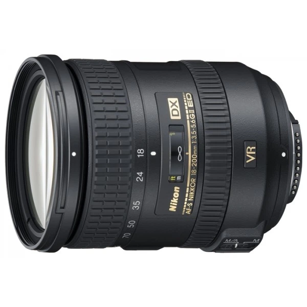 Nikon AF-S 18-200mm F3.5-5.6GⅡ ED VR Объектив Nikon 18-200mm f/3.5-5.6G ED AF-S vr II dx Zoom-Nikkor
