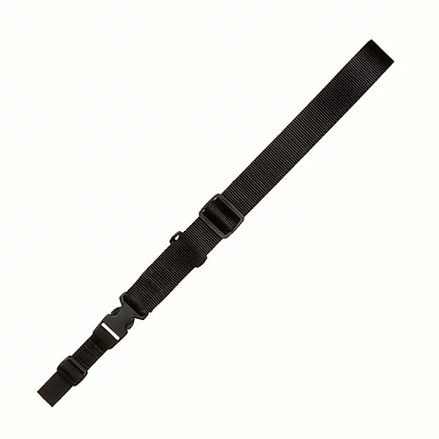 Оружейный ремень Tac Shield CQB Single Point Sling - Web Loop T6004 Чорний - зображення 1