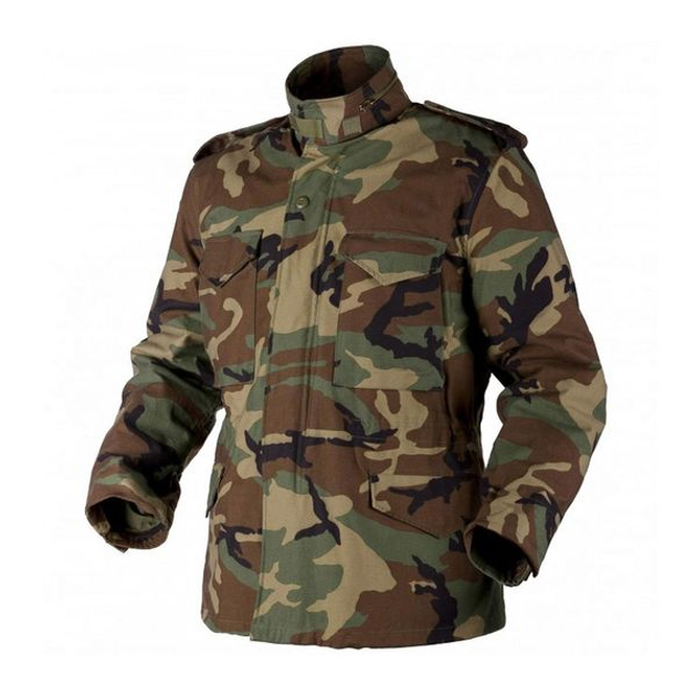Куртка US М65 Сamouflage Pattern Woodland 2000000044682 Коричнево-зелений камуфляж S - зображення 1