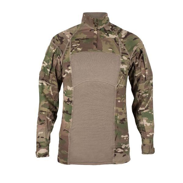 Бойова сорочка US вогнетривка Massif Combat Shirt Type II Multicam 7700000016218 Світлий камуфляж M - зображення 1
