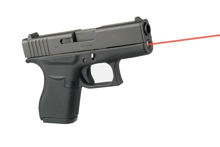Цілевказувач LaserMax для Glock23 GEN4 червоний - зображення 1