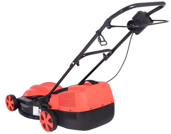 Газонокосилка электрическая Agrimotor KK 3813 (1300 Вт) 4-х ступенчатая регулировка высоты среза с шириной покоса 36 см - изображение 2
