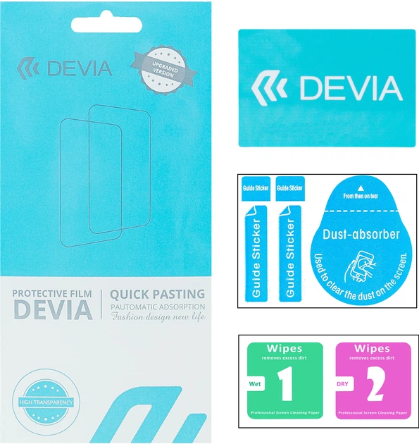 Гідрогелева плівка Devia двостороння для Tecno Spark 6 (DV-TKS6-FB) - зображення 3