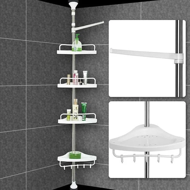 Угловая полка для ванной Multi&nbsp;Corner&nbsp;Shelf GY-188 - изображение 2