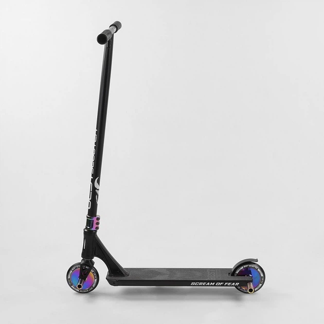 Самокат трюковый 69х12,5х93 см Best Scooter Черный (2000002312239) - зображення 3