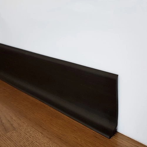 Плинтус гибкий для пола Progress Flex Skirting 60x10 mm Чёрный - изображение 2