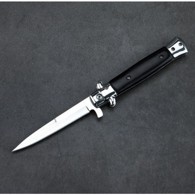 Викидний ніж стилет XSteel B-84 Чорний - зображення 1