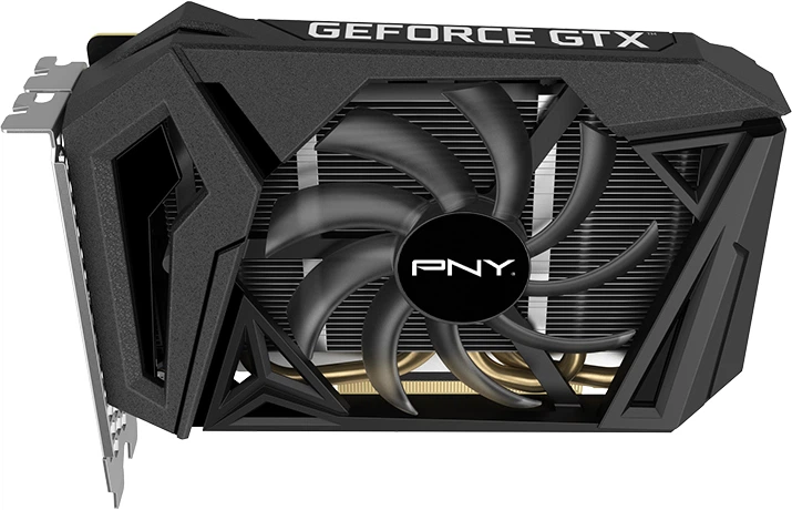 PNY PCI-Ex GeForce GTX 1660 Super Single Fan 6GB GDDR6 (192bit) (1530/14000) (HDMI, DisplayPort, DVI-D) (VCG16606SSFPPB) - obraz 5