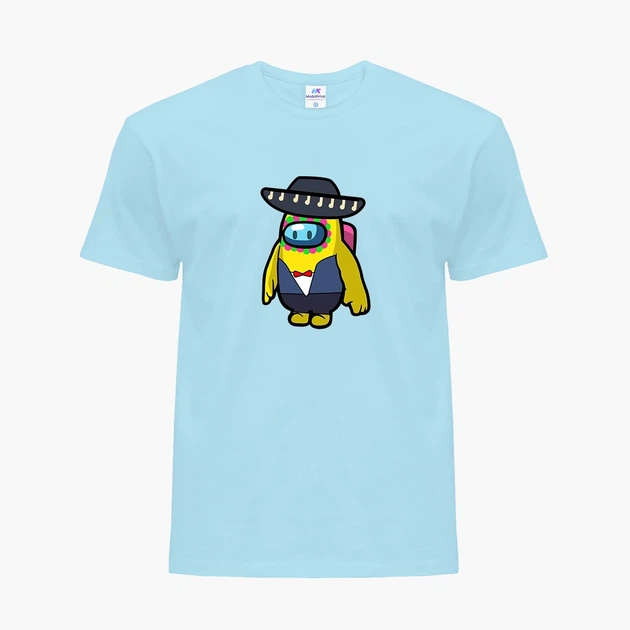 Дитяча футболка Амонг Ас Бравл Старс Поко (Among Us Brawl Stars Poco) (25186-2591) 122-128 см Бавовна Блакитний - Фото 1 Дитяча футболка Амонг Ас Бравл Старс Поко (Among Us Brawl Stars Poco) (25186-2591) 122-128 см Бавовна Блакитний - зображення 1