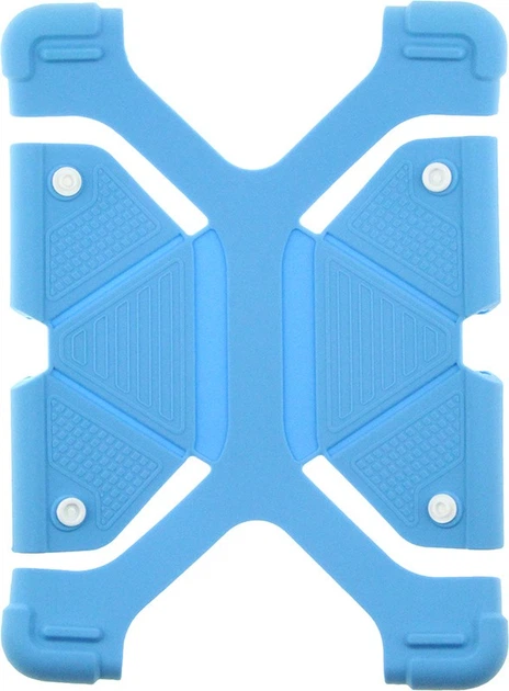 Чехол-накладка TOTO Tablet universal stand silicone case Universal 9/12" Blue - Фото 1 Чехол-накладка TOTO Tablet universal stand silicone case Universal 9/12" Blue - изображение 1