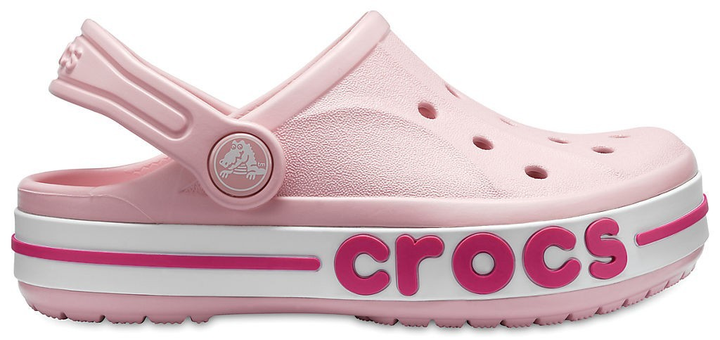 Crocs Kids Bayaband Clog J2 33 34 21 21.5 Petal Pink