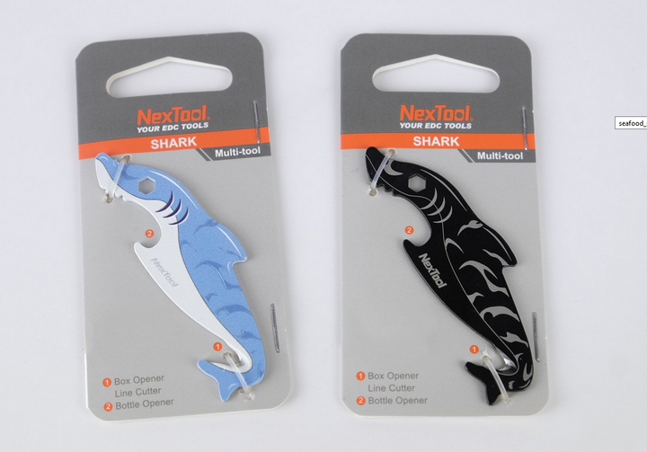 Міні-Мультитул NexTool EDC box cutter Shark KT5521Blue - изображение 13