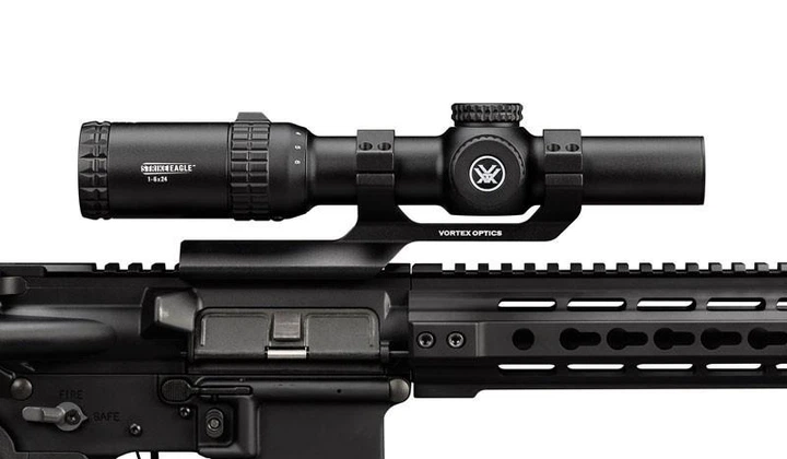 Приціл Vortex Strike Eagle 1-6x24 марка AR-BDC3 з підсвічуванням. 0,5 MOA - зображення 6