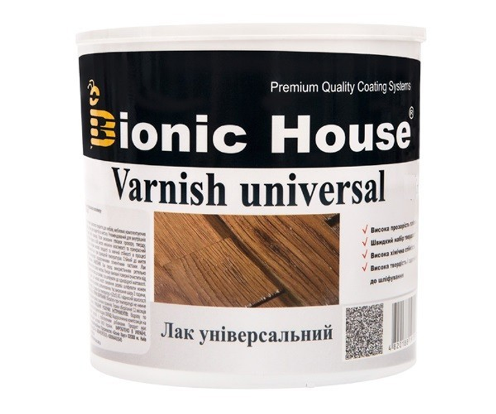 Універсальний водний лак "Bionic House" 0,8 л Індиго - зображення 1
